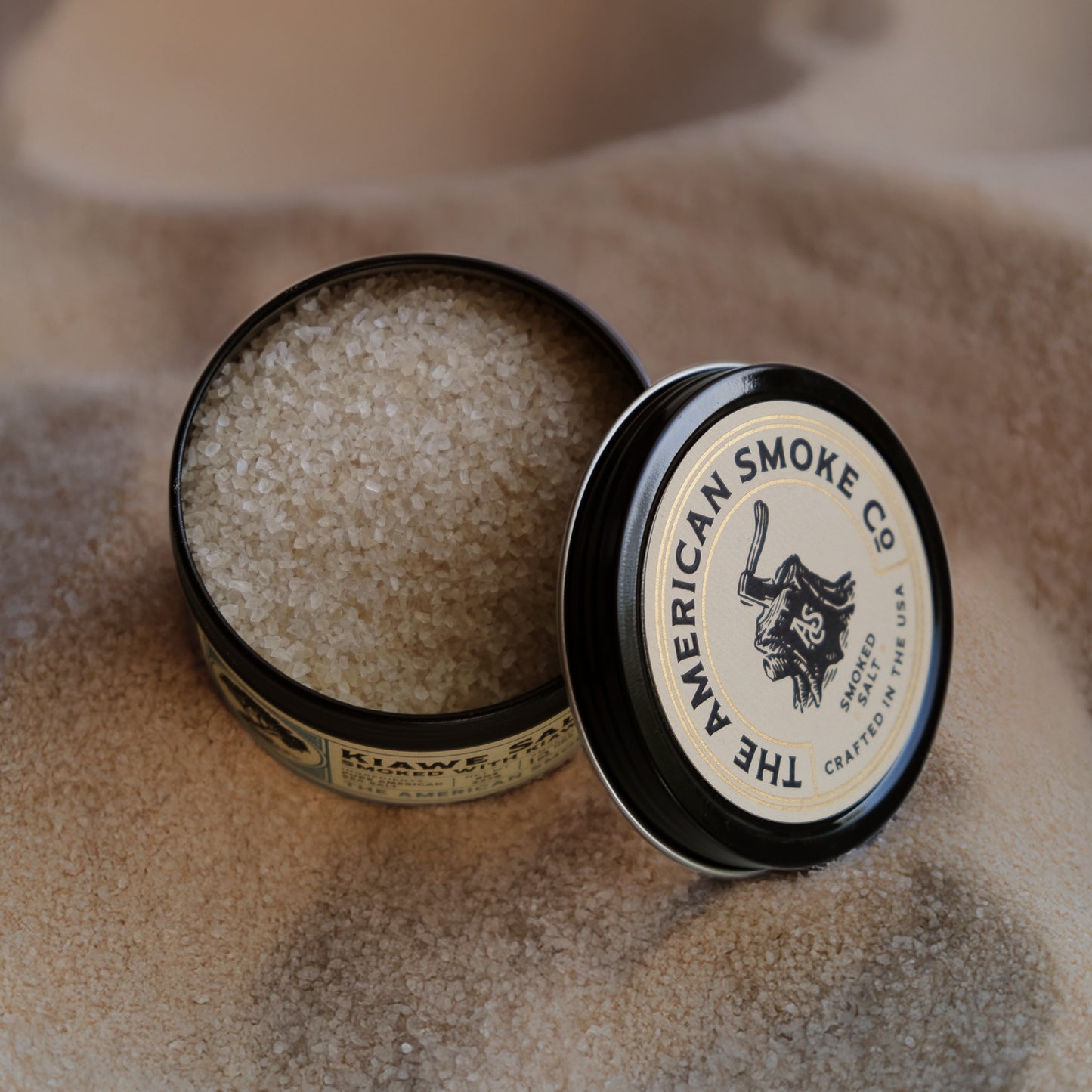 KIAWE SMOKED SALT 8oz