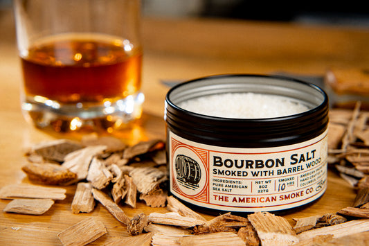 BOURBON BARREL SMOKED SALT 8oz