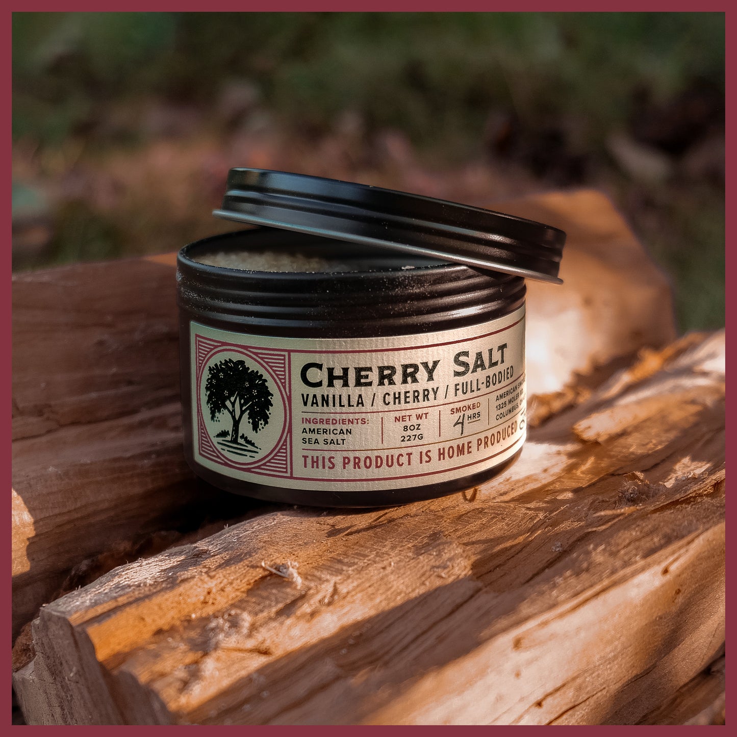 CHERRY SMOKED SALT 8oz