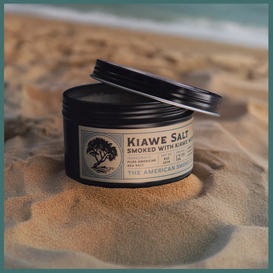 KIAWE SMOKED SALT 8oz