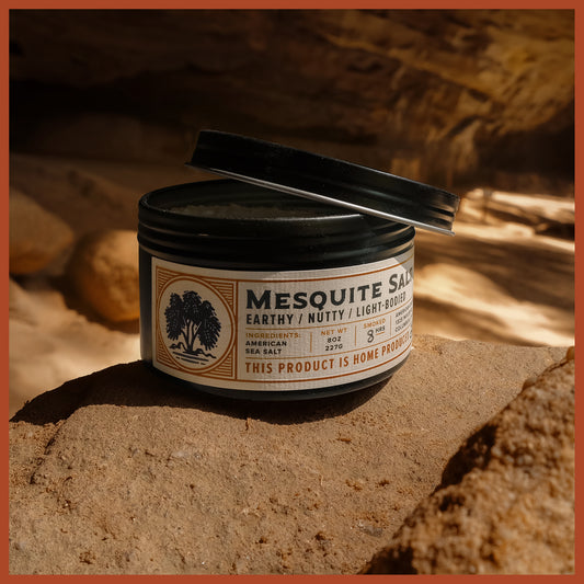 MESQUITE SMOKED SALT 8oz