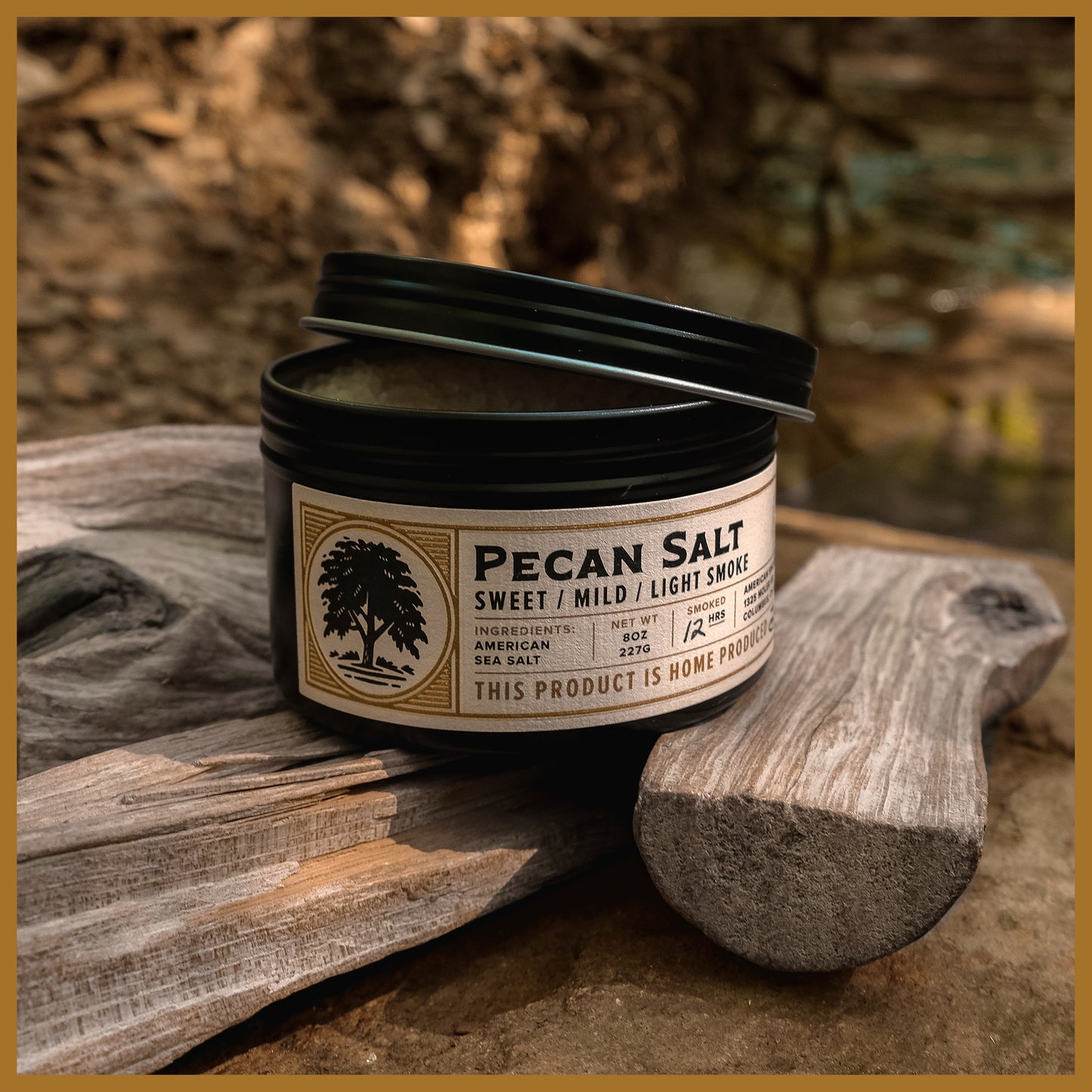 PECAN SMOKED SALT